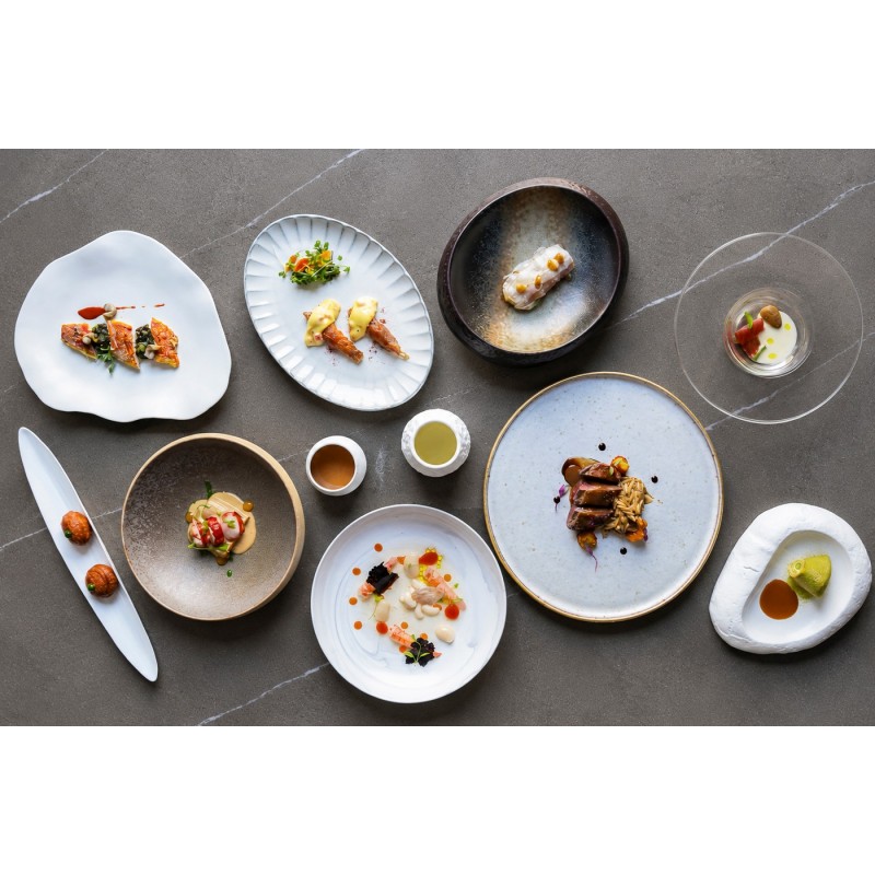 Menu Origine et Evolution 10 Ans Grand Itineraire au Restaurant Castell Perelada