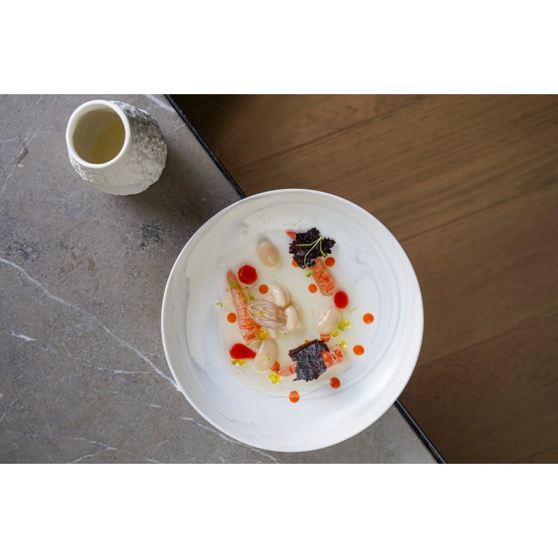 Menu Origine et Evolution 10 Ans Essence au Restaurant Castell Perelada